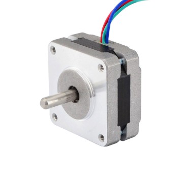 Nema 16 Bipolar 1.8deg 8.0Ncm(11.33oz.in) 0.6A 39x39x20mm 4 Wires