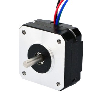 Nema 17 Bipolar 0.9deg 11Ncm(15.58oz.in) 1.2A 42x42x22mm 4 Wires