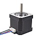 Nema 17 Bipolar 45Ncm(63.74oz.in) 1.5A 42x42x39mm 4 Wires w/ 1m Pin Connector - 17HS15-1504S-X1 | StepperOnline UK