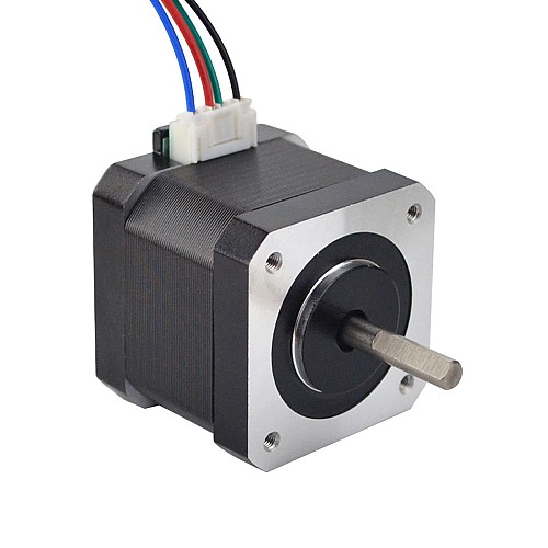 Nema 17 Bipolar 45Ncm(63.74oz.in) 1.5A 42x42x39mm 4 Wires w/ 1m Pin Connector - 17HS15-1504S-X1 | StepperOnline UK