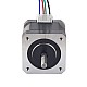 Nema 17 Bipolar 45Ncm(63.74oz.in) 1.5A 42x42x39mm 4 Wires w/ 1m Pin Connector - 17HS15-1504S-X1 | StepperOnline UK