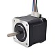 Nema 17 Bipolar 45Ncm(63.74oz.in) 1.5A 42x42x39mm 4 Wires w/ 1m Pin Connector - 17HS15-1504S-X1 | StepperOnline UK