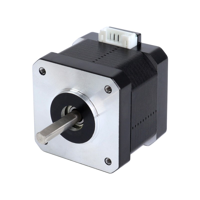 Nema 17 Bipolar 42Ncm(59.48oz.in) 1.7A 42x42x37.5mm 4 Wires w/ 1m Cable & Connector - 17HS15-1704S | StepperOnline UK