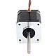 4pcs Nema 17 High Temp Stepper Motor 55Ncm(77.93oz.in) 55mm Round Shaft Insulation Class H 180C - 4-17HS19-2504S-H-V1 | StepperOnline UK