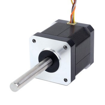 Nema 17 High Temp Stepper Motor 55Ncm(77.93oz.in) 55mm Φ8mm Round Shaft Insulation Class H 180C