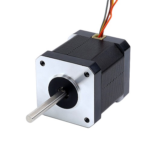 Nema 17 High Temp Stepper Motor 55Ncm(77.93oz.in) 38mm Φ5mm D-cut Shaft Insulation Class H 180C & JST-XH Connector - 17HS19-2504S-H-V6 | StepperOnline UK