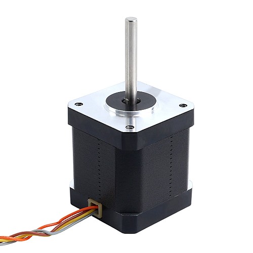 Nema 17 High Temp Stepper Motor 55Ncm(77.93oz.in) 38mm Φ5mm D-cut Shaft Insulation Class H 180C & JST-XH Connector - 17HS19-2504S-H-V6 | StepperOnline UK