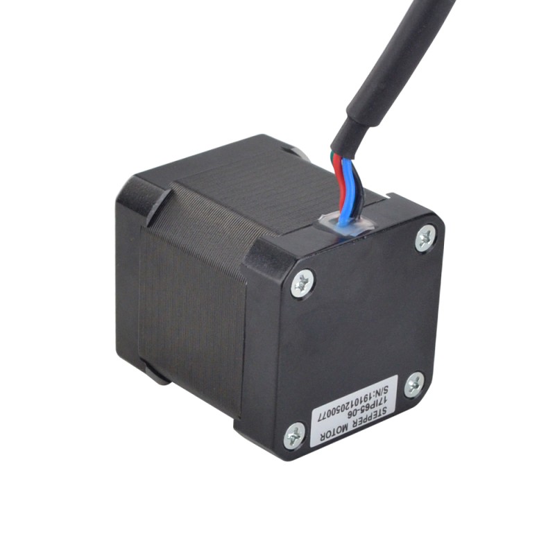 P Series IP65 Waterproof Nema 17 Stepper Motor 2.0A 0.59Nm(83.57oz.in) - 17IP65-06 | StepperOnline UK P Series IP65 Waterproof Nema 17 Stepper Motor 2.0A 0.59Nm(83.57oz.in) - 17IP65-06 | StepperOnline UK