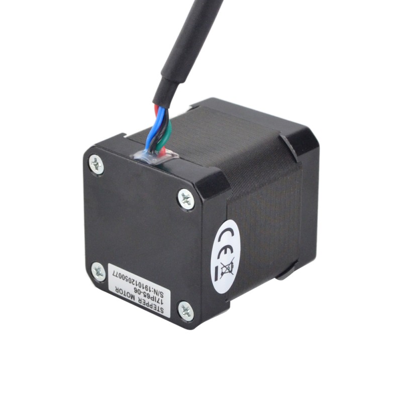 P Series IP65 Waterproof Nema 17 Stepper Motor 2.0A 0.59Nm(83.57oz.in) - 17IP65-06 | StepperOnline UK P Series IP65 Waterproof Nema 17 Stepper Motor 2.0A 0.59Nm(83.57oz.in) - 17IP65-06 | StepperOnline UK