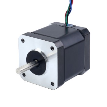 P Series IP65 Waterproof Nema 17 Stepper Motor 0.59Nm(83.57oz.in) 2.0A 42x42x49mm
