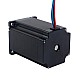 P Series Nema 23 Bipolar 1.8deg 2.4Nm(339.87oz.in) 4.0A 57x57x84mm 4 Wires - 23HP32-4004S | StepperOnline UK