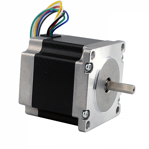 Nema 23 unipolar 1.8deg 0.6Nm(84.97oz.in) 0.44A 11.88V 57x57x54mm 6 wires - 23HS21-0446S | StepperOnline UK