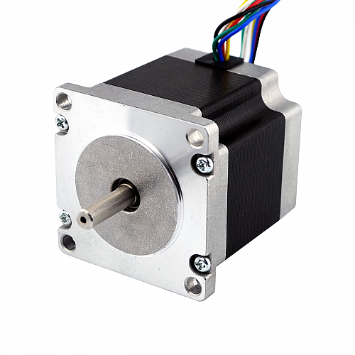 Nema 23 unipolar 1.8deg 0.6Nm(84.97oz.in) 0.44A 11.88V 57x57x54mm 6 wires - 23HS21-0446S | StepperOnline UK