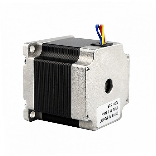 Nema 23 unipolar 1.8deg 0.6Nm(84.97oz.in) 0.44A 11.88V 57x57x54mm 6 wires - 23HS21-0446S | StepperOnline UK