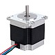 Nema 23 Stepper Motor Bipolar 1.8deg 1.16Nm(164.3oz.in) 1.5A 57x57x56mm with 165mm Cable & Molex Connector - 23HS22-1504S-C14 | StepperOnline UK