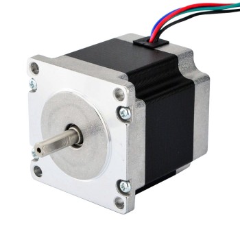 Nema 23 Bipolar 1.8deg 1.24Nm(175.6oz.in) 2.8A 57x57x56mm 4 Wires Nema 23 Bipolar 1.8deg 1.24Nm(175.6oz.in) 2.8A 57x57x56mm 4 Wires
