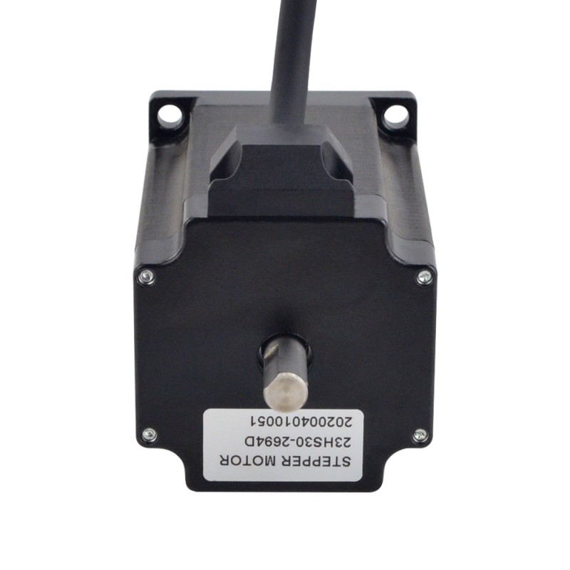 Nema 23 Stepper Motor 8mm Dual Shaft for Face Mask Machine & Respiratory Ventilator - 23HS30-2694D | StepperOnline UK