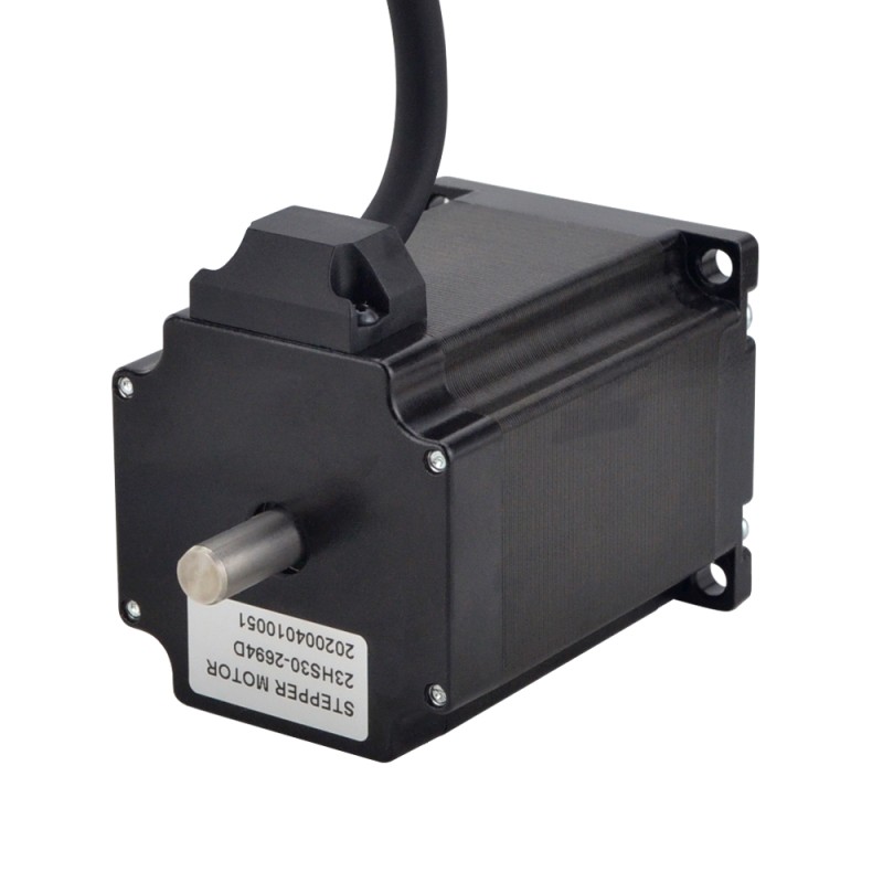 Nema 23 Stepper Motor 8mm Dual Shaft for Face Mask Machine & Respiratory Ventilator - 23HS30-2694D | StepperOnline UK