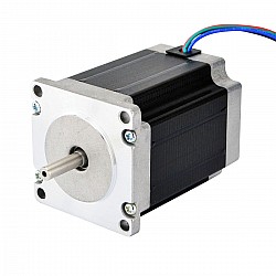 Nema 23 Bipolar 1.85Nm(261.98oz.in) 2.8A 57x57x76.5mm 4 Wires Φ6mm Shaft