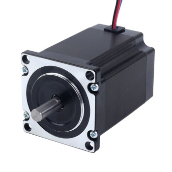 Nema 23 Bipolar 1.9Nm(269.06oz.in)  2.8A 57x57x76.5mm 4 Wires Φ8mm Shaft