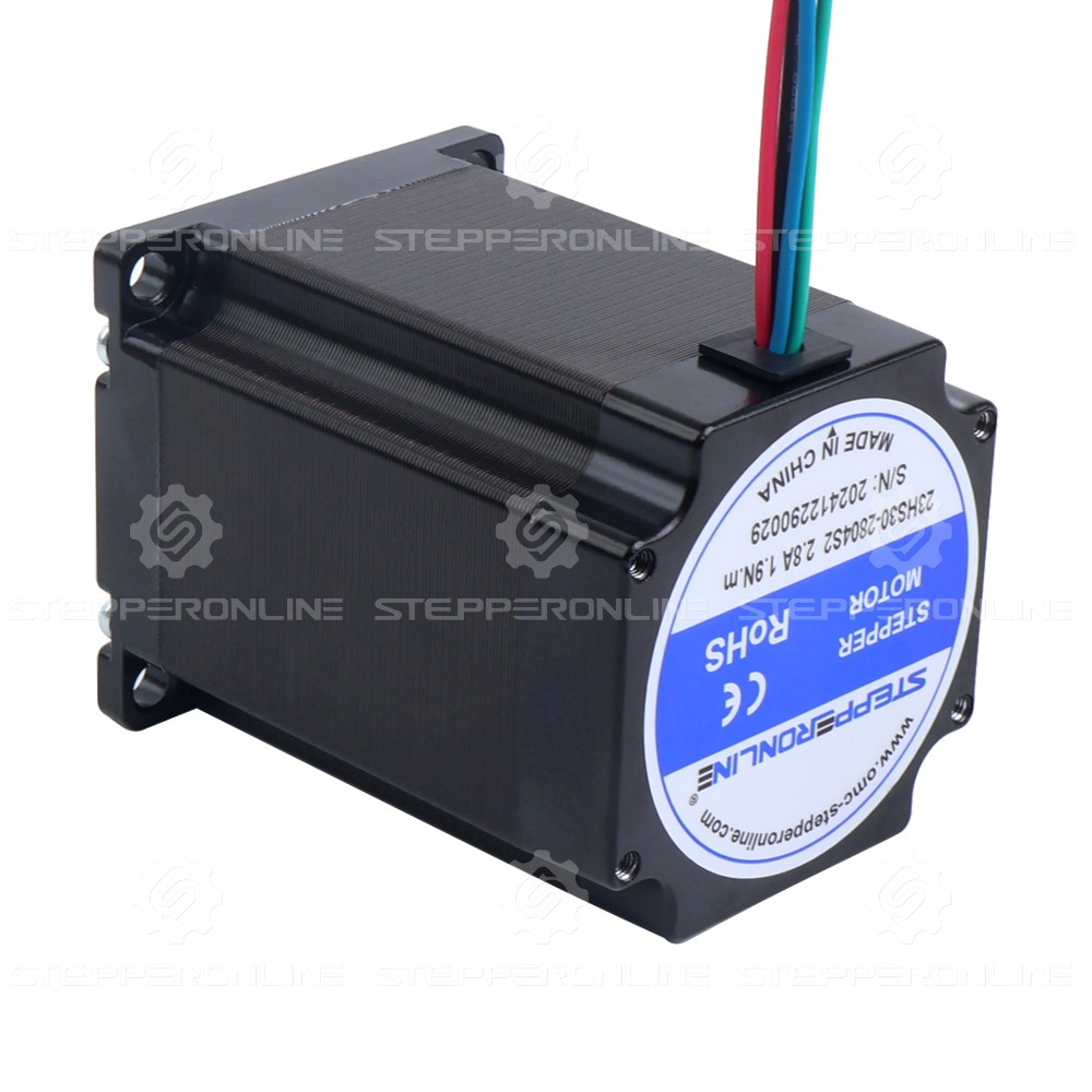 Nema 23 Schrittmotor 1,9 Nm – 8-mm-Welle, 2,8 A, 57x57x76 Mm, Bipolar, Für CNC Und 3D-Drucker