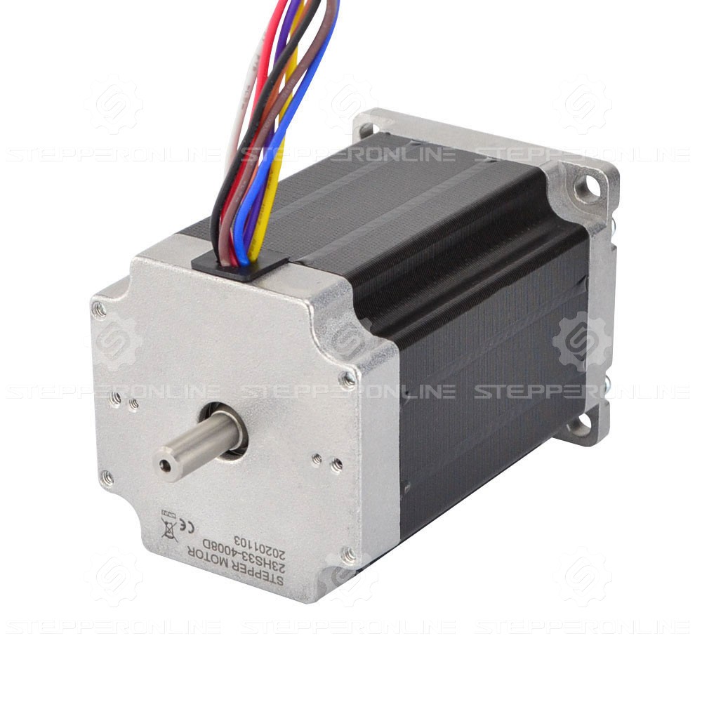 23HS33-4008D | Dual Shaft Nema 23 Uni/Bipolar 1.8deg 2.83Nm(400oz.in ...