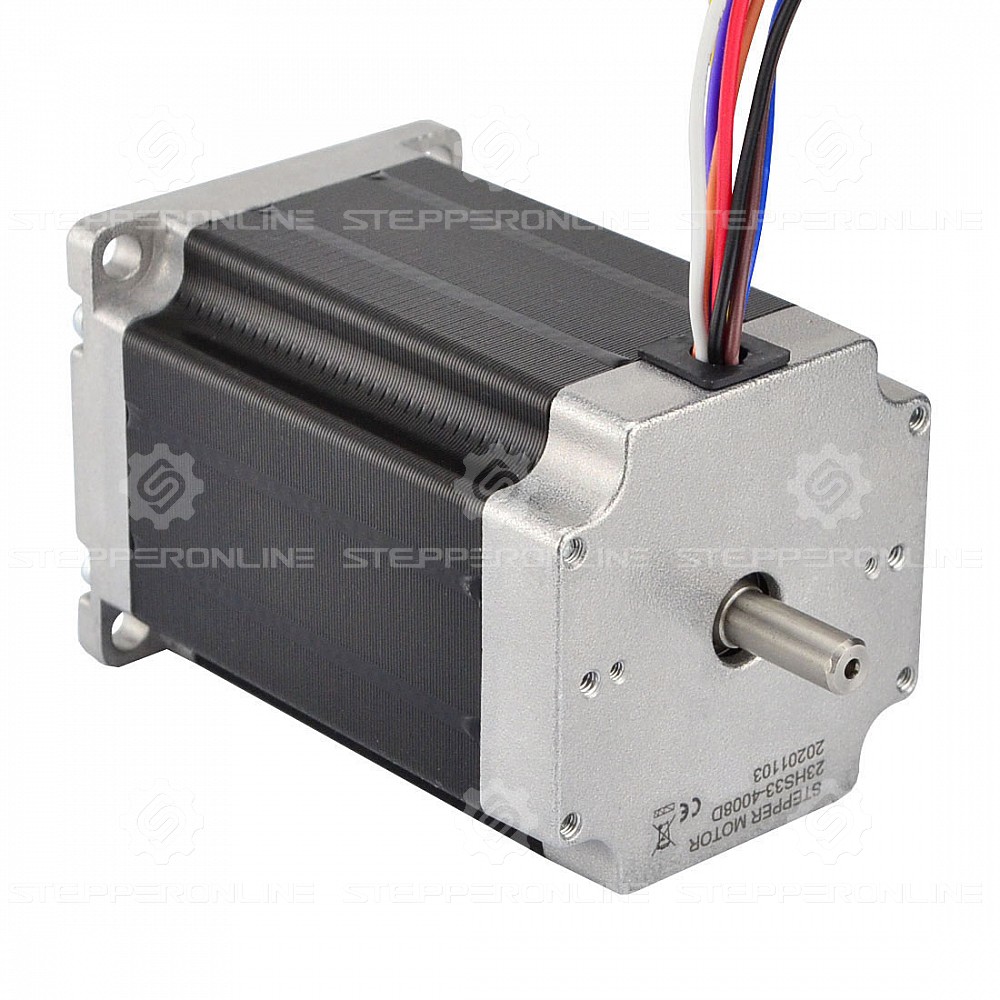 23HS33-4008D | Dual Shaft Nema 23 Uni/Bipolar 1.8deg 2.83Nm(400oz.in ...