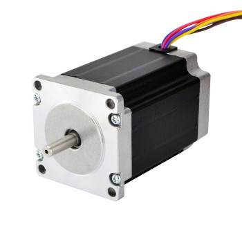 Nema 23 Bipolar 1.8deg 2.83Nm(400oz.in) 4A 57x57x84mm 8 Wires