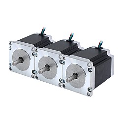 3pcs E Series Nema 23 Bipolar 1.8deg 2.0Nm(283.22oz.in) 2.8A 57x57x76mm 4 Wires