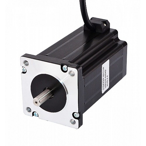 Dual Shaft Nema 23 Stepper Motor 4.2A 4Nm(566oz.in) 60x60x100mm 4 Wires - 24HS39-4204D | StepperOnline UK