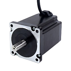Keyway Dual Shaft Nema 34 CNC Stepper Motor 8.5Nm(1204oz.in) 5A 86x86x114mm