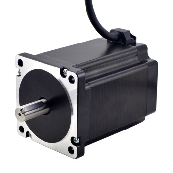 S Series Nema 34 Stepper Motor 8.5Nm(1204oz.in) 14mm Key-way Shaft 1m Cable