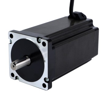 S Series Nema 34 Stepper Motor 13.0Nm(1841oz.in) 14mm Key-way Shaft 1m Cable