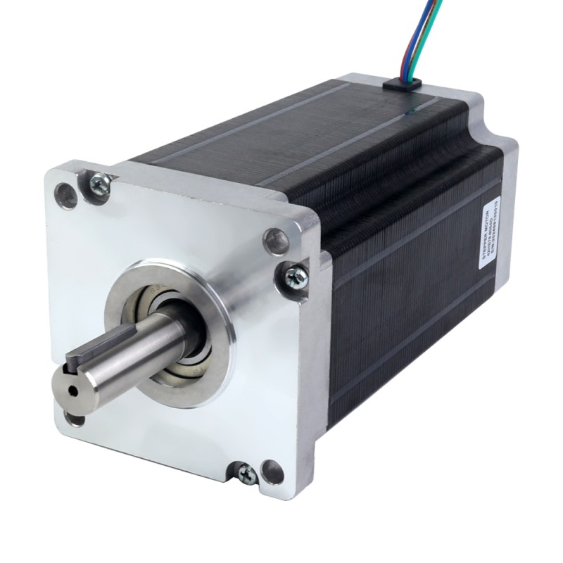 Dual Shaft Nema 42 CNC Stepper Motor 30Nm(4248oz.in) 8A 110x110x201mm 4 Wires - 42HS79-8004D | StepperOnline UK