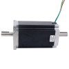 Dual Shaft Nema 42 CNC Stepper Motor 30Nm(4248oz.in) 8A 110x110x201mm 4 Wires - 42HS79-8004D | StepperOnline UK