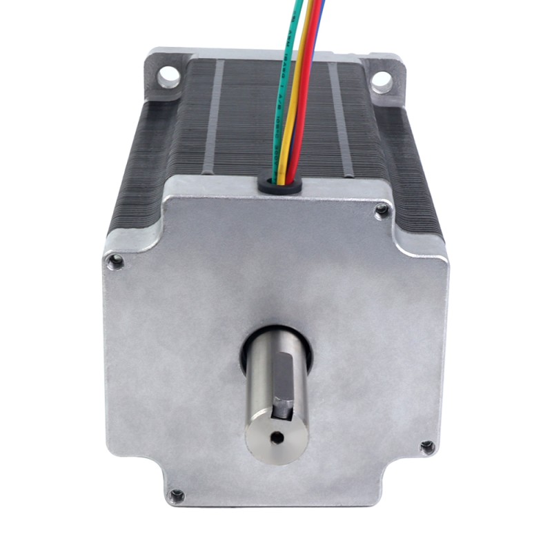 Dual Shaft Nema 42 CNC Stepper Motor 30Nm(4248oz.in) 8A 110x110x201mm 4 Wires - 42HS79-8004D | StepperOnline UK