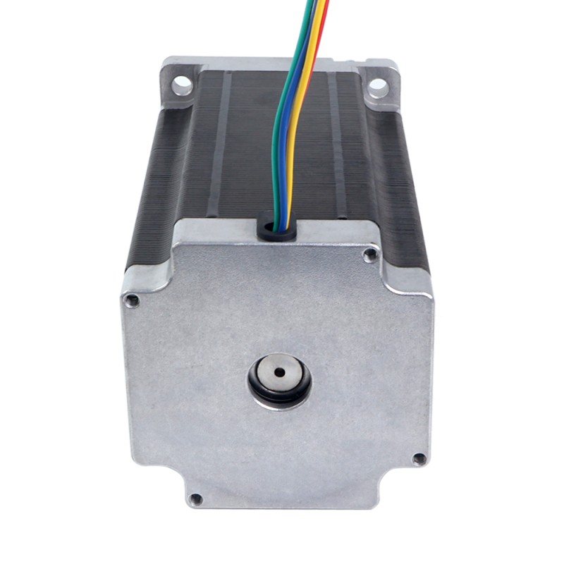 Nema 42 CNC Stepper Motor Bipolar 30Nm(4248oz.in) 8A 110x110x201mm 4 Wires for NmRV50 Worm Gearbox - 42HS79-8004S1 | StepperOnline UK