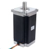 Nema 42 CNC Stepper Motor Bipolar 30Nm(4248oz.in) 8A 110x110x201mm 4 Wires for NmRV50 Worm Gearbox - 42HS79-8004S1 | StepperOnline UK