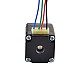 Nema 8 Bipolar 1.8deg 1.4Ncm(1.98oz.in) 0.2A 20x20x28mm 4 Wires - 8HS11-0204S | StepperOnline UK