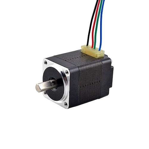 Nema 8 Bipolar 1.8deg 1.4Ncm(1.98oz.in) 0.2A 20x20x28mm 4 Wires - 8HS11-0204S | StepperOnline UK