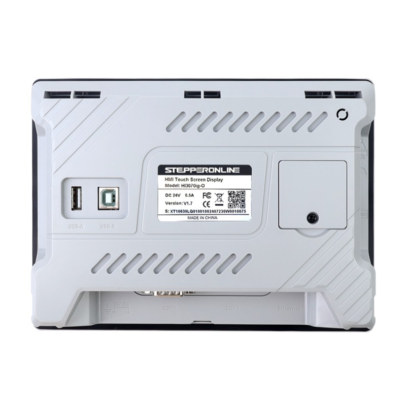 7 800x480px RS-485 Serial port & USB 128MB/FLASH 128MB/Memory HMI Touch Screen LED Display - HI3070ig-O | StepperOnline UK