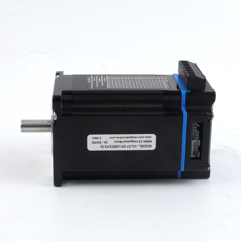 iCL Series NEMA 23 Integrated Closed Loop Stepper Motor 2.3Nm(325.71oz.in) 20-50VDC w/ 14-bit Encoder - iCL57-23 | StepperOnline UK