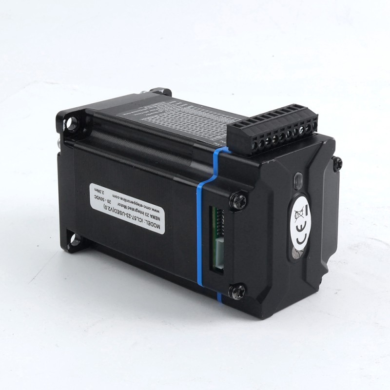 iCL Series NEMA 23 Integrated Closed Loop Stepper Motor 2.3Nm(325.71oz.in) 20-50VDC w/ 14-bit Encoder - iCL57-23 | StepperOnline UK