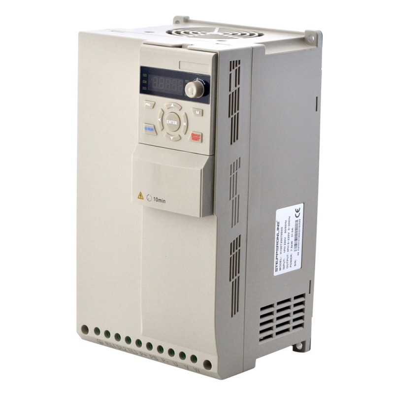 H100 Series VFD 10HP 7.5KW 31A Three Phase 220V Variable Frequency Drive - H100T20075BX0 | StepperOnline UK