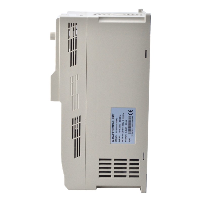 H100 Series VFD 10HP 7.5KW 31A Three Phase 220V Variable Frequency Drive - H100T20075BX0 | StepperOnline UK